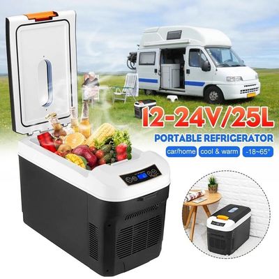 Geladeira Portátil 25 Litros 2 Em 1 Resfria E Aquece Display Digital Trivolt