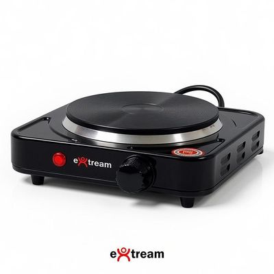 Fogão Portátil Cooktop Elétrico Extream CTEX1B10-127V 1 Boca Vidro Temperado Inox 110V