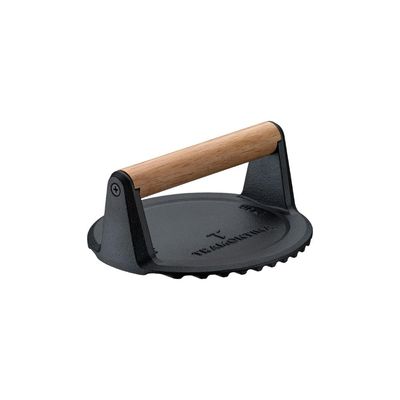 Prensador para Hambúrguer Tramontina Fargo Ferro Fundido Pre-seasoned 17 cm