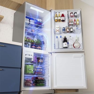 Geladeira Panasonic BB64PV 475L Frost Free Inverter Aço Escovado / Bivolt