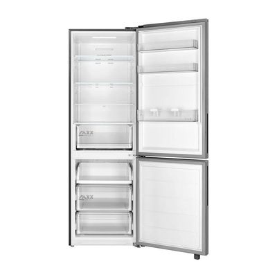 Geladeira Frost Free Inverse 401L Inverter Bivolt Inox Midea MDRB548FGD463