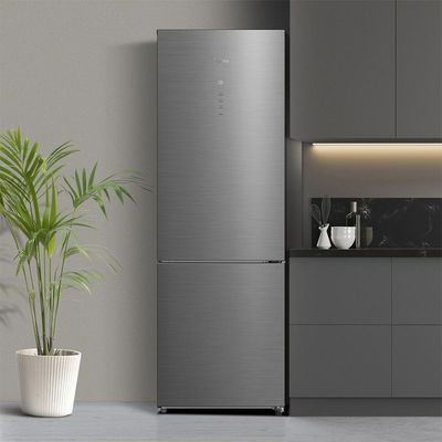 Geladeira Frost Free Inverse 401L Inverter Bivolt Inox Midea MDRB548FGD463