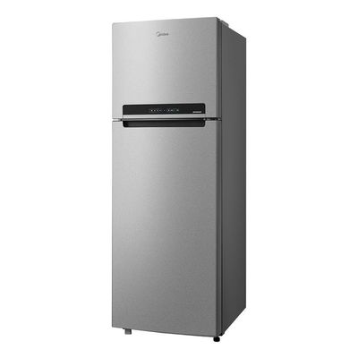 Geladeira Frost Free Duplex 394L Inverter Prata Midea MDRT533EVD502 220V