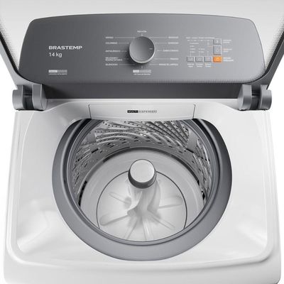 Lavadora Brastemp BWJ14AB 14kg Automática Abertura Superior Branco 110V