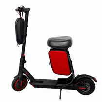 SCOOTER ELÉTRICA PATINETE PRETO COM VERMELHO