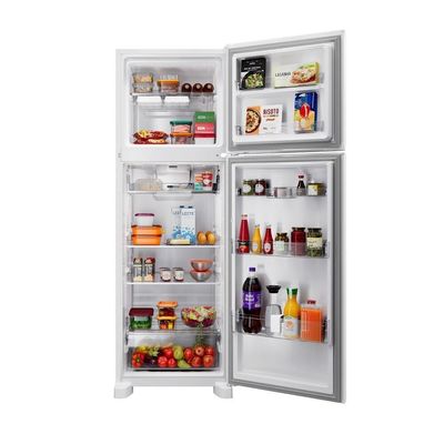 Geladeira Brastemp Duplex Frost Free Inverter 415L Smart Cold BRM52MB Branco 220V