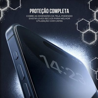 Película para Smartphone Gshield Ultra Glass Iphone 17e Vidro Temperado Preto 1 Unidade