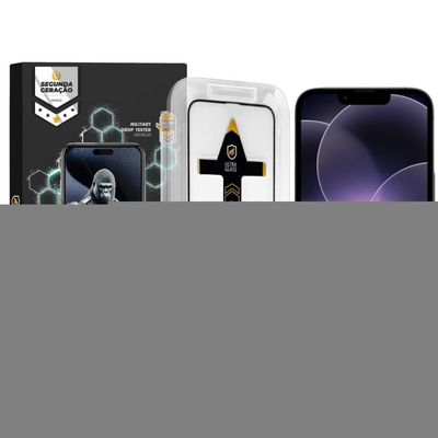 Película para Smartphone Gshield Ultra Glass Iphone 17e Vidro Temperado Preto 1 Unidade