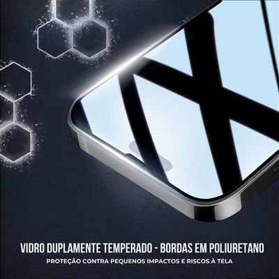 Película para Smartphone Gshield Ultra Glass Iphone 17e Vidro Temperado Preto 1 Unidade