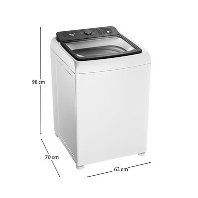 Lavadora de Roupas Consul CWN16ABANA 16kg Branco 110V