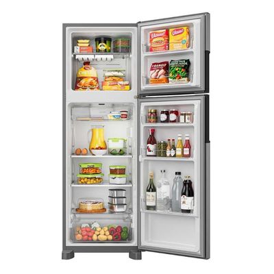 Geladeira Consul Duplex Frost Free Inverter 377L CRM44MK Cinza 220V