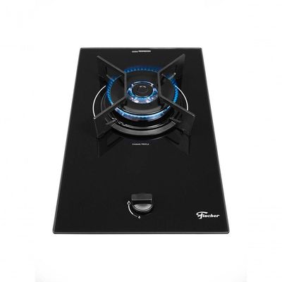 Fogão Cooktop Gás Fischer Fit Line 36300-102670 1 Boca Vidro Temperado Preto Bivolt