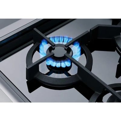 Fogão de Embutir 5 Bocas a Gás Brastemp BYS5VCRRNA Mesa de Vidro Temperado Inox 220V
