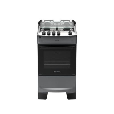 Fogão 4 Bocas Atlas Mônaco Top Automático Mesa Inox Titanium Bivolt