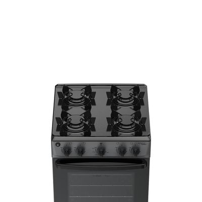 Fogão 4 Bocas Atlas Mônaco Lustro Automático Mesa De Aço Esmaltado Titanium Bivolt