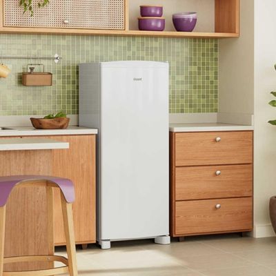 Geladeira Consul 1 Porta Degelo Seco 263L CRA30MB Branco 220V
