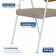 Poltrona Aero Cadeira Decorativa Com Apoio Caramelo Overseas Caemmun Branco