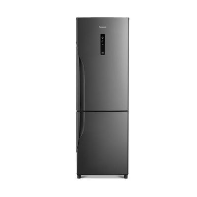 Geladeira Panasonic Duplex Frost Free Inverter 407L NR-BB41PV2T Titânio 110V
