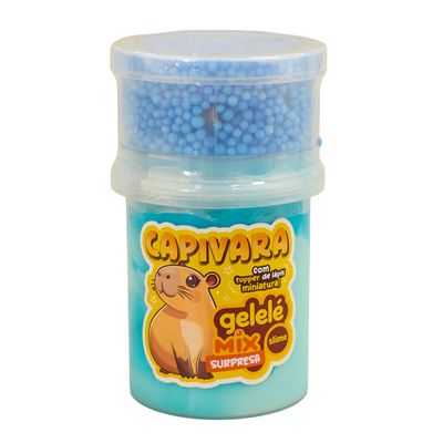 Slime Gelelé Capivara Mix Surpresa Doce Brinquedo