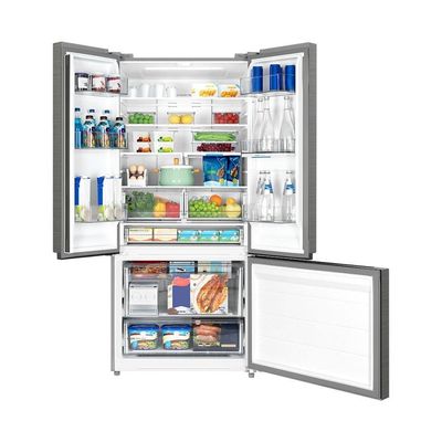 Geladeira Midea Multidoor Frost Free Inverter 672L MDRM905MMD463 Inox Bivolt