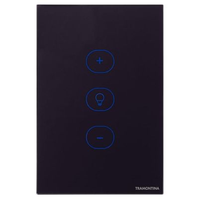 Dimmer Touch Wi-Fi Smart Tramontina Preto