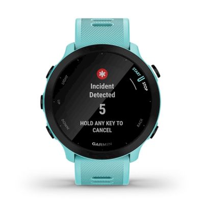 Relógio Smartwatch Garmin Forerunner 55 com Monitor Cardíaco de Pulso e GPS - Azul