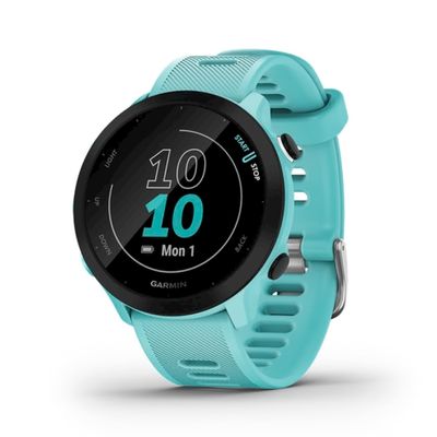 Relógio Smartwatch Garmin Forerunner 55 com Monitor Cardíaco de Pulso e GPS - Azul