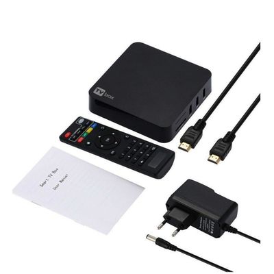Box TV Smart Streaming Android Preto 4K HDTV Aplicativos