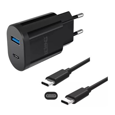 Fonte PRETO Smartphone Type-C Fast Charge Technology