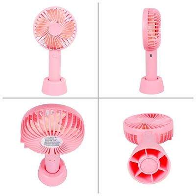 Mini Ventilador Mão Portátil Recarregável 3 Velocidades SS-2 Preto