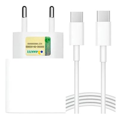 Carregador de Parede Super Rápido 20W - Potente, Veloz, Para Smartphone