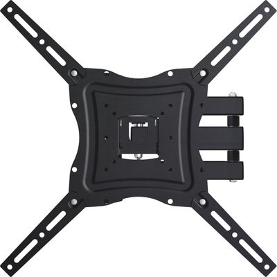 Suporte TV Parede Triarticulado 400x400 Ajuste Inclinação 90° Extensão 5-42cm