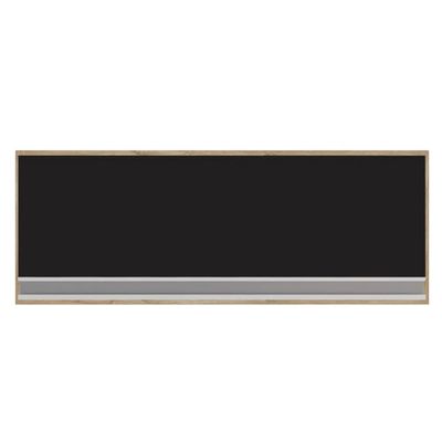 Armário de Cozinha Aéreo Geladeira 70cm Basculante Mavi L06 - D'Ross Castanho e Preto