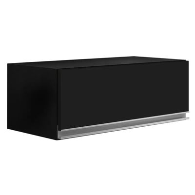 Armário de Cozinha Aéreo Geladeira 70cm Basculante Mavi L06 - D'Ross Preto