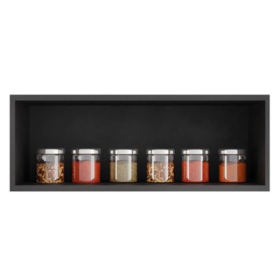 Armário de Cozinha Aéreo Geladeira 70cm Basculante Mavi L06 - D'Ross Preto