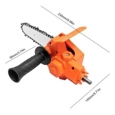 Adaptador Mini Motosserra Elétrica Portátil Para Furadeira