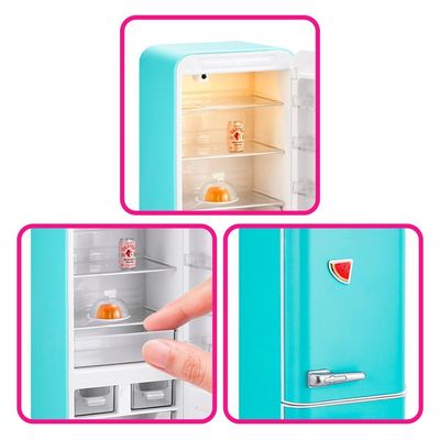 Kit Geladeira Mini Brands + 6 Mini Brands Fill The Fridge