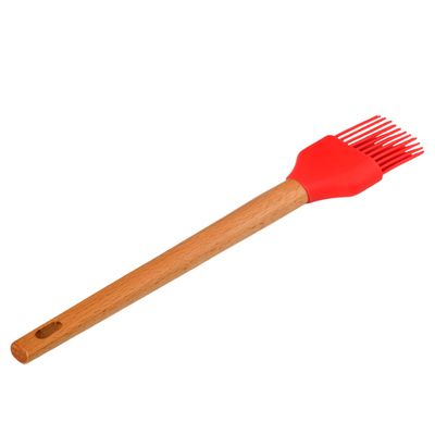 Pincel Silicone Cabo Madeira Ginger Vm Cv265633