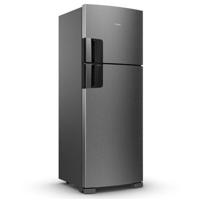 Geladeira Consul Duplex Frost Free Inverter 455L com Função Turbo Inox 220V