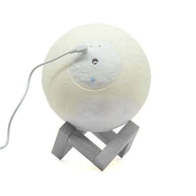 Umidificador de Ar Noturno Lua Smart Tech 880 ml com Iluminação LED 3D Bivolt