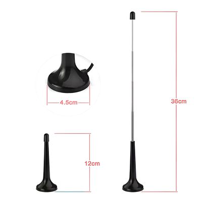 Antena Portátil Interna Compacta TV Digital HD Amplificada - Sinal Estável e Imagem em Alta Definição