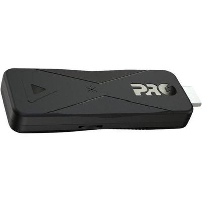 Smart Box TV 4K Proeletronic Stickpro ProSK-1000 Android 10 com Wi-Fi dual-band e Bluetooth Preto