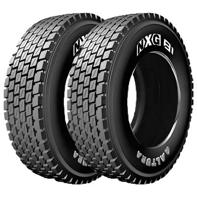 KIT 2 Pneus Altura NXG B1 295/80R22.5 Aro 22.5 152M 16 Lonas
