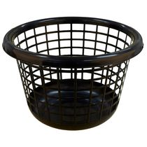 Cesto Telado Preto 35L com Tampa ECO Plasvale - 737LP