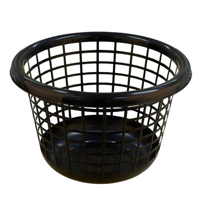 Cesto Telado Preto 35L com Tampa ECO Plasvale - 737LP