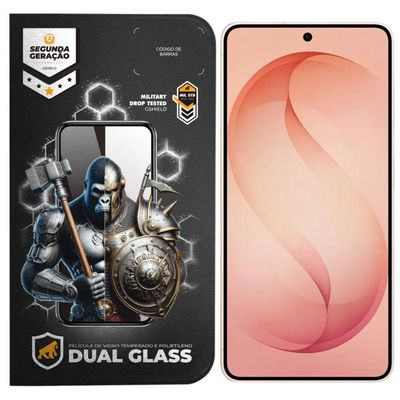 Película para Smartphone Gshield Samsung Galaxy S26 Plus Dual Glass Preta Unidade