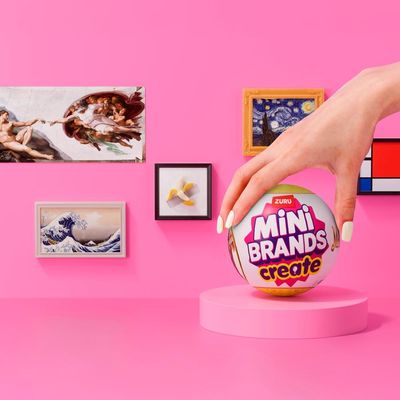 Kit com 3 Mini Brands Create Mini Masterpieces