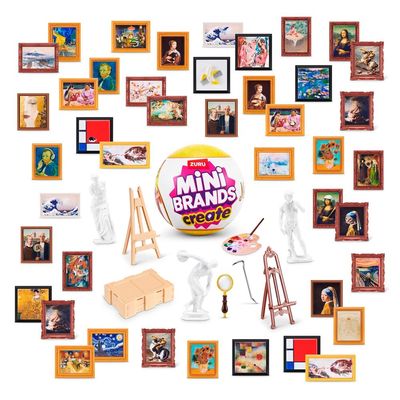 Kit com 3 Mini Brands Create Mini Masterpieces