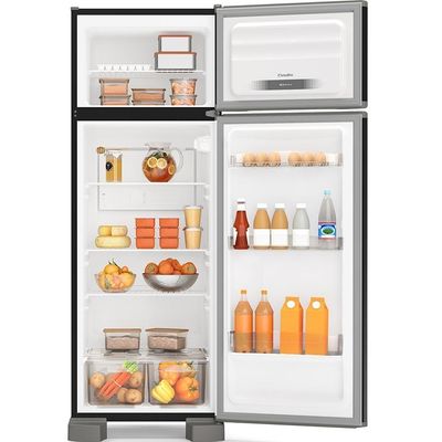 Geladeira Esmaltec 306L Degelo Manual E Compressor Inverter RCD38 PRO Preta 110V