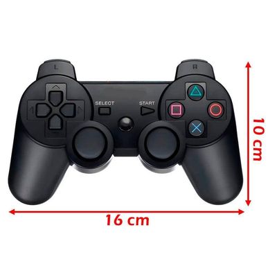 Controle Playstation Doubleshock PS3 para PS3 PC e Smart TV Preto